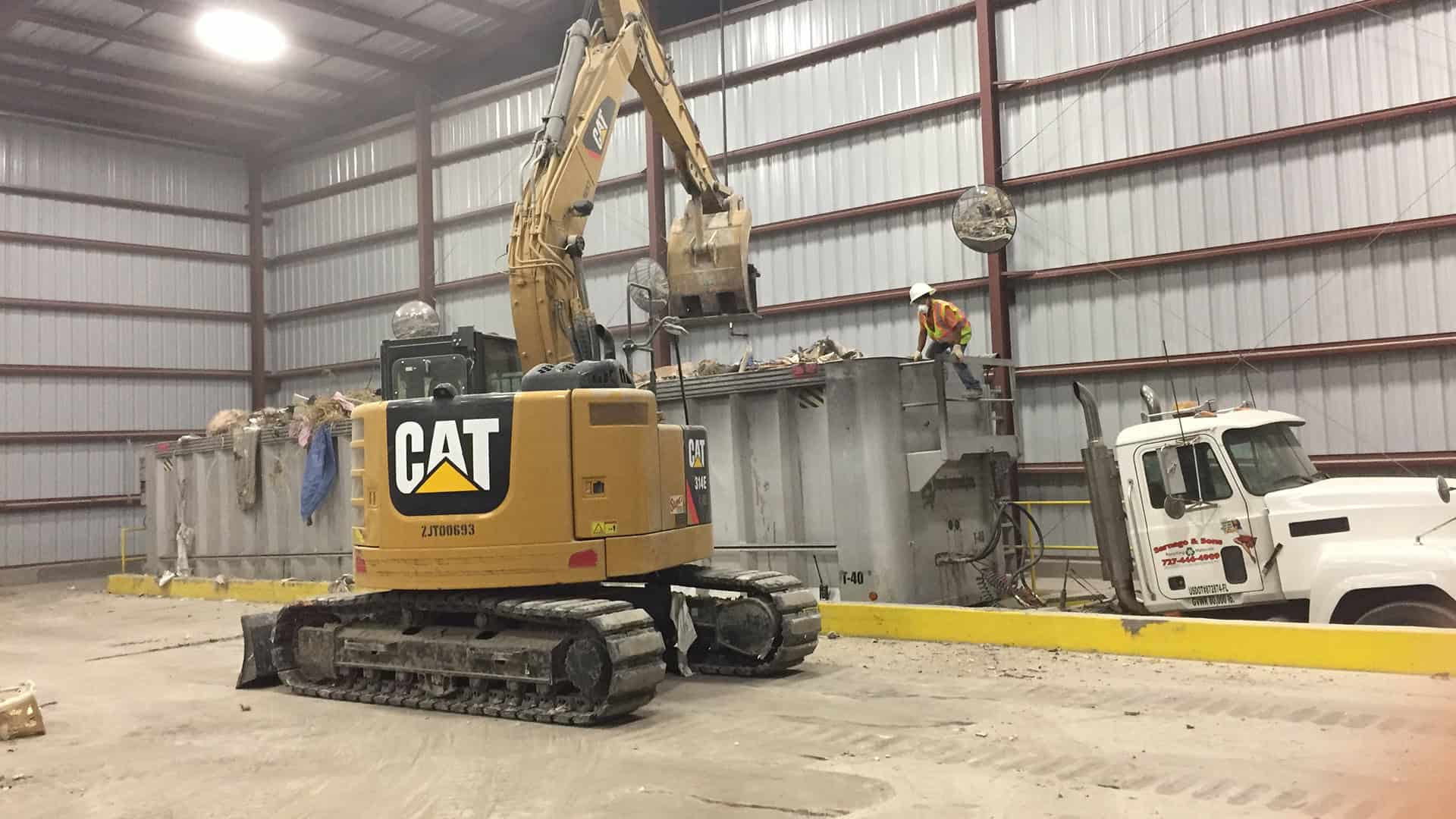 Construction Debris Transfer Station Operating in Clearwater, FL