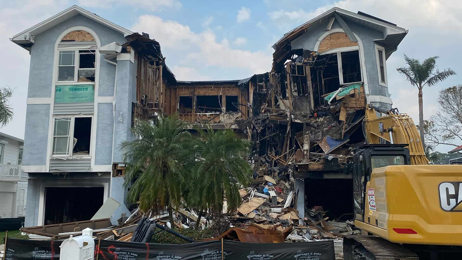 Demolition in Pinellas County, FL